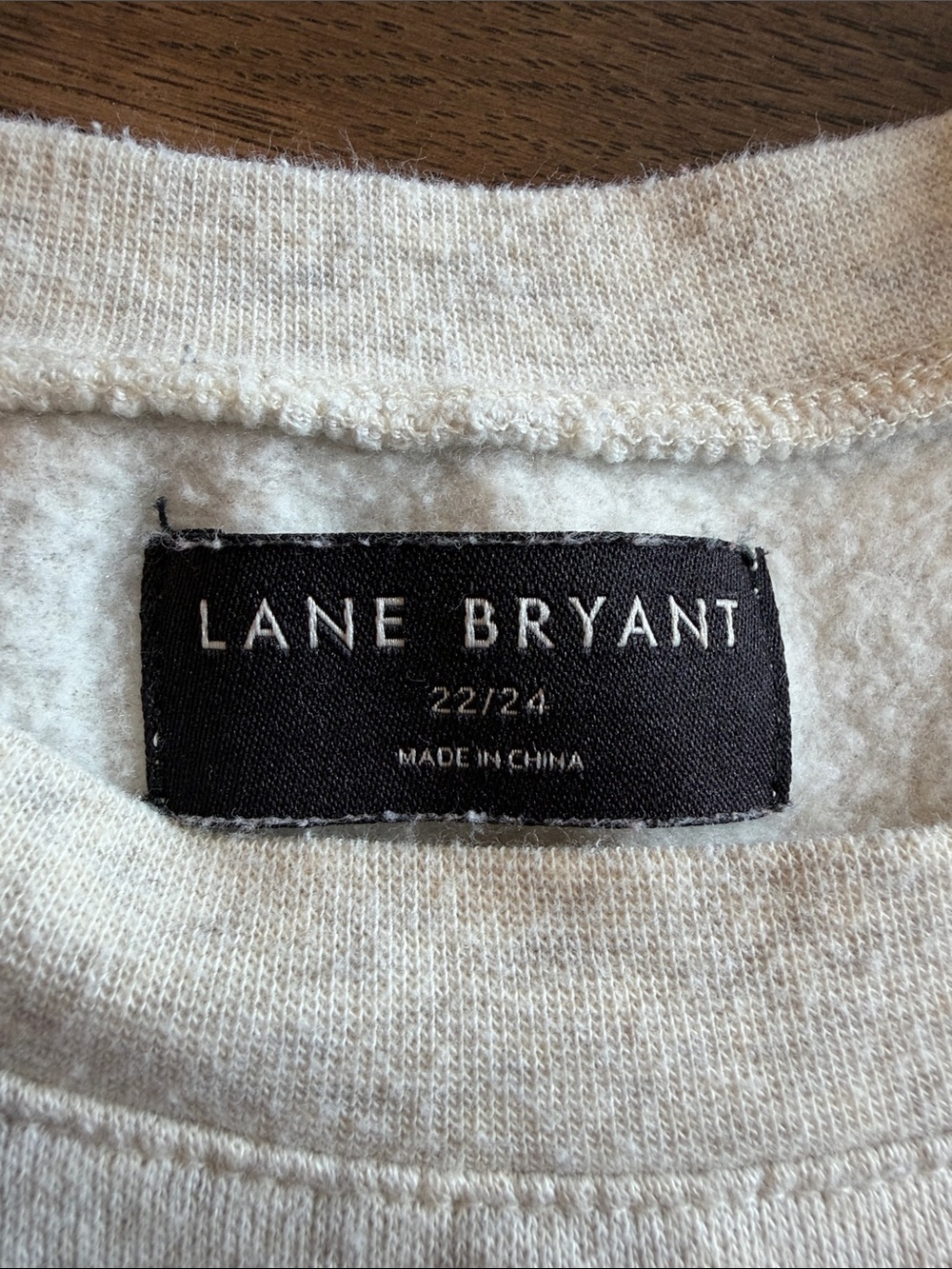 Lane Bryant Women's 22/24 Crewneck "Blessed" Sweatshirt - Picture 7 of 9